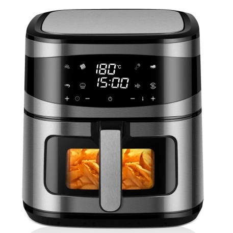 Wat is het wattage en het verwarmingsvermogen van uw moderne heteluchtfriteuse van 8 liter?
